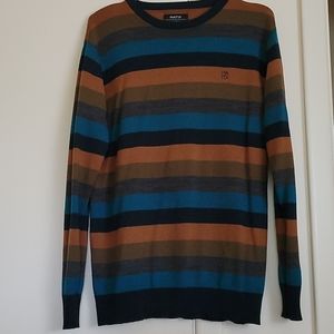 Men's large Matix color block sweater